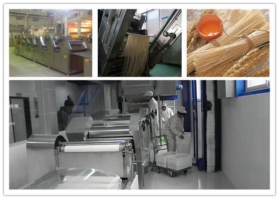중국 말린 지팡이 식물성 국수 버미첼리 생산 라인 자동적인 고능률 협력 업체