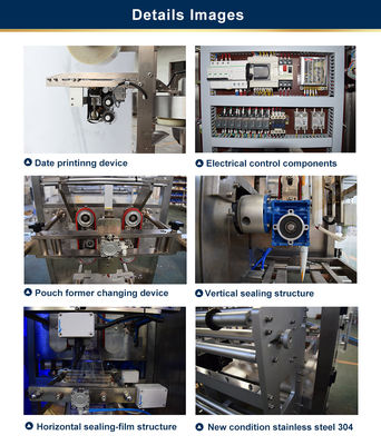 중국 소스 주머니 포장기, 220V 50HZ 힘 토마토 페이스트 포장기를 베게를 배십시오 협력 업체